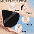 8 Pieces Triangle Makeup Puff with 4 Travel Cases, Reusable Velour Cosmetic Foundation Blender Sponge for Loose Powder