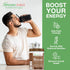 Greens First Boost - Plant-Based Protein & Balanced Nutrition, Superfood Shake Mix, Dairy-Free, Vegan