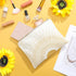 10 Pcs Sunshine Ray Makeup Bag - Boho Cosmetic Pouch with Zipper for Your Purse, Cute Travel Accessory