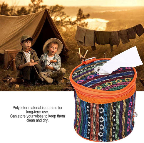Toilet Paper Bag Hanging Tissue Holder Tissue Case Paper Case Wipes Box Case Holder Roll Cat Proof Toilet Paper Storage