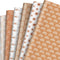 Whaline 12Pcs Modern Boho Wrapping Paper, 19.7 x 27.6 Inch Daisy Flower Rainbow Gift Wrap for DIY Crafts
