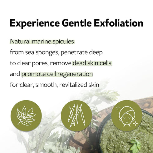PESTLO Spicule Re-Born Exfoliating Peeling Mask 4.23 oz./120ml - Gentle Exfoliation, Nourishing, Hydrating, Sebum Control, Soothing, Radiant Skin, Pore Tightening, All Skin Types