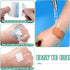 Nuanchu 100 Pieces Waterproof Bandage - Clear Adhesive Protective Dressing for Tattoos (2.3 x 2.7 Inch)