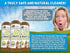 Life Miracle 128 oz Enzyme Cleaner & Pet Odor Eliminator CONCENTRATE | Deep Cleaning Enzymatic Spot Remover For Dog Cat