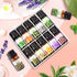 Mancasli Set, 10x10mL Set Essential Oils Blends & Singles - Peppermint, Lavender, Tea Tree,for Aromatherapy, Diffusers