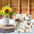 AnyDesign Woodland Wrapping Paper 28'' x 40'', Vintage Forest Animal Plant Gift Wrap Paper for Birthday Baby Shower