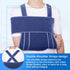 Immobilizer 39.5-51.3) Velpeau Arm Sling for Sleep, Shoulder for Women & Men - Very Soft Sling for Rotator Cuff Tear