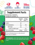Zinc Gummies for Kids & Adults - Zinc Chewable Gummy for Immune Support - Powerful Natural Antioxidant Non-GMO Supplement for Children Men Woman Adults