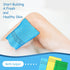 Tatuo 10 Pieces Korean Exfoliating Washcloth Mitt, Double Sided Scrub Mitt Cloth Gloves for Remove Dead Skin Japanese