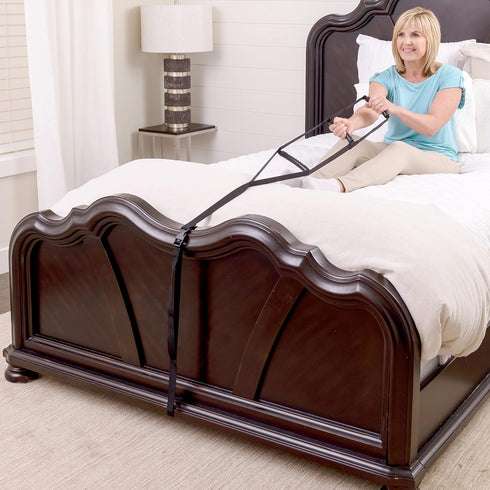 Stander BedCaddie Pull Up Assist Bed Ladder with Non-Slip Handles for Seniors and Elderly