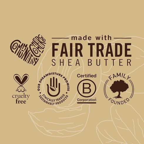 SheaMoisture Raw Shea Butter Deep Moisturizing Detangler for Dry, Damaged Hair, 8 oz Hair Styling Product
