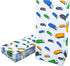 Finds Fit 4U Garbage Truck Party Favor Gift Bags for Garbage Truck Birthday Parties, Lunch Bags