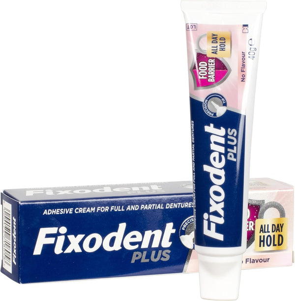Fixodent Denture Adhesive Cream, Food Seal