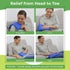 Nature Creation Reusable Microwave Heat Pad, Microwave Heating Pad for Neck & Shoulders, Cold Compress & Hot Pack, Blue