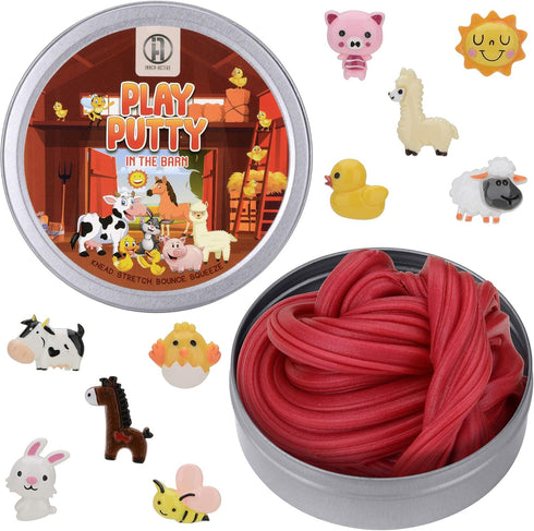 INNER-ACTIVE Play Putty Therapy Putty for Kids with Charms in The Barn