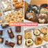 SUREHOME 200 Pcs Cookie Bags, 5X6 In Clear Cellophane Self Adhesive Bags for Treat Gift Giving, Resealable