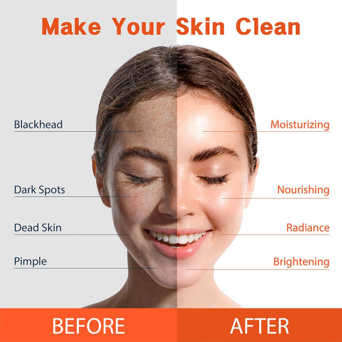 Purederm Vegan Vitamin Sheet Masks - 12 Packs Facial Sheet Mask for Brightening Treatment