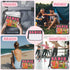 Clear Dance Makeup Bag Dance Accessories for Girls Dance Recital Gifts Dance Competition Preppy Cosmetic Travel Toiletry