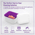 Dentures Cleaner Soaking Bath – Container for Dental Appliances’ Cleaning Solution (Classic)