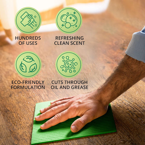 All Purpose Cleaner Concentrate - Advantage 20X Green Apple for All Surfaces, 32Oz