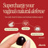 Gummies 60 Count CHERRIE Vaginal Probiotic for Women, Balanced pH, Healthy Odor, Yeast Balance & Flora Support