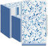 KTHONIOMANTE 200PCS Blue & White Guest Paper Napkins, 2 Ply Disposable Paper Pack,