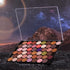 Large Empty Magnetic Transparent Plastic Makeup Palette for Eyeshadow, Lipstick, Blush Powder