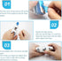 Finger Splints Thumb Splint for Broken Fingers - Adjustable Aluminum Stabilization for Mallet/Trigger Fingers,
