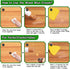 Hosifiy 20 Furniture Markers Touch Up, Colors Wood Filler Sticks, Wood Wax Crayons for Repairing Scratches, Scuffs