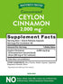 Ceylon Cinnamon Capsules | 2000mg | Non-GMO & Gluten Free Supplement | by Natures Truth