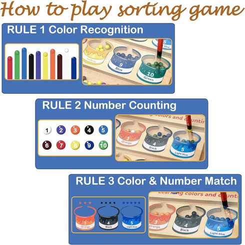 PHIELEY Dementia Activities for Seniors, Cognitive Games for Elderly, Magnetic Color & Number Alzheimers Products