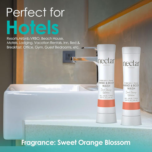 Nectar Squeeze Cartridge Hand Soap and Body Wash in a Squeeze Bottle - Liquid Bath Soap