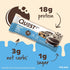 Quest Nutrition Dipped Chocolate Cookies & Cream Protein Bars, High Protein, Low Carb, Gluten Free, 12 Count