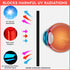 Super Sunnies Tanning Goggles Eyeshields, UV Eye Protection, FDA Compliant, 2 Pairs in Random Colors