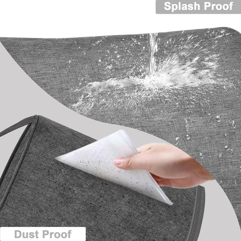 Protective Cover Compatible with Waterpik - Aquarius Water Flosser WP-660, Duster for 7 Tips Replacement Heads