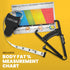 MEDca Body Fat Caliper and Measuring Tape for Body - Skinfold Calipers and Body Fat Tape Measure