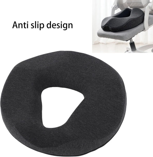 BAODEYOUB Chair Cushion Memory Foam, Pressure Relief Back Support Seating Cushion, Orthopedic Coccyx Cushion with Non