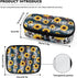 Multifunctional Insulin Pens Holder for Travel, Sunflower Leopard Lightweight Medical Case with Smooth Zipper