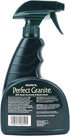 HOPE'S Perfect Granite & Marble Countertop Cleaner with Microfiber Cloth, Stain Remover and Polish, Streak-Free, Ammonia-Free, 22 Ounce, Pack of 1 with Microfiber Cloth
