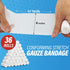 Gauze Bandages – 36 Rolls - Premium First Aid Supplies, Flexible, Stretchable, Breathable, 4” x 4.1 Yards