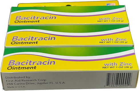Bacitracin Zinc Ointment, 1 Oz / 28 G, 3-Pack