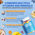 Digestive Enzymes with Probiotic Gummies, 24 Essential Chewable Multi Enzymes - Papaya, Lipase, Amylase, Bromelain, 2