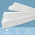 Disposable Cloth-Like Paper Hand Guest Towels, Soft Absorbent Air Laid Tissue Paper for Kitchen