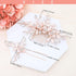 Oriamour Wedding Side Combs Handmade Bridal Hair Pins Set of 3 Rhinestone Bridal Comb Flower Clip