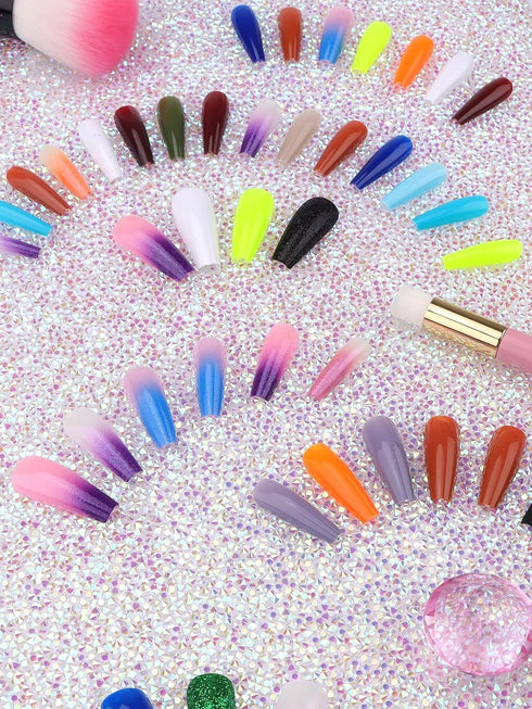 EBANKU Shiny Nail Table Mat, Washable Nail Art Hand Rest Pad for Salon Practice and Manicure