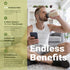 Immune GLP-1 12 Baobest Organic Baobab Fruit Powder, Raw Superfood with Vitamin C and Prebiotic Fiber, for Support