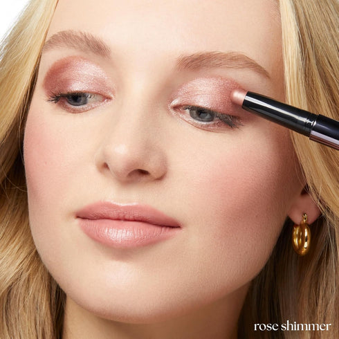 Julep Eyeshadow 101 Cream-to-Powder Waterproof Shadow Stick – Rose Shimmer – Long-Lasting, Crease-Proof Eyeshadow