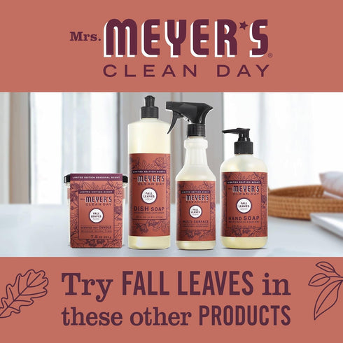 Mrs Meyers Clean Day Dish Soap, Fall Leaves Scent, 16 Fl Oz