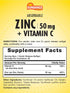 Sundance Absorbable Zinc with Vitamin C | 50mg | 50 Softgels | Essential Nutrients | Non-GMO and Gluten Free Supplement