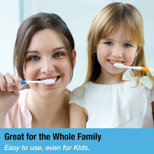Tilcare 6-Pack Self Closing Toothpaste Caps by - No Waste Cap Dispensers for Adult and Kids Bathroom - Mess-Free